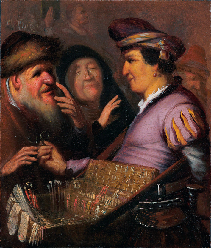  伦勃朗·梵·莱茵 Rembrandt van Rijn——卖小饰品的人